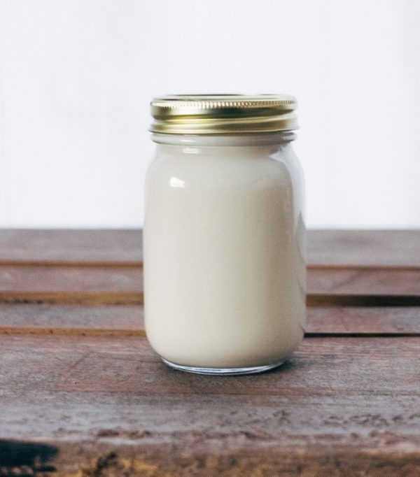 Mandelmilch mit Lavendel Einschlafhilfe: Mandelmilch mit Banane und Lavendel