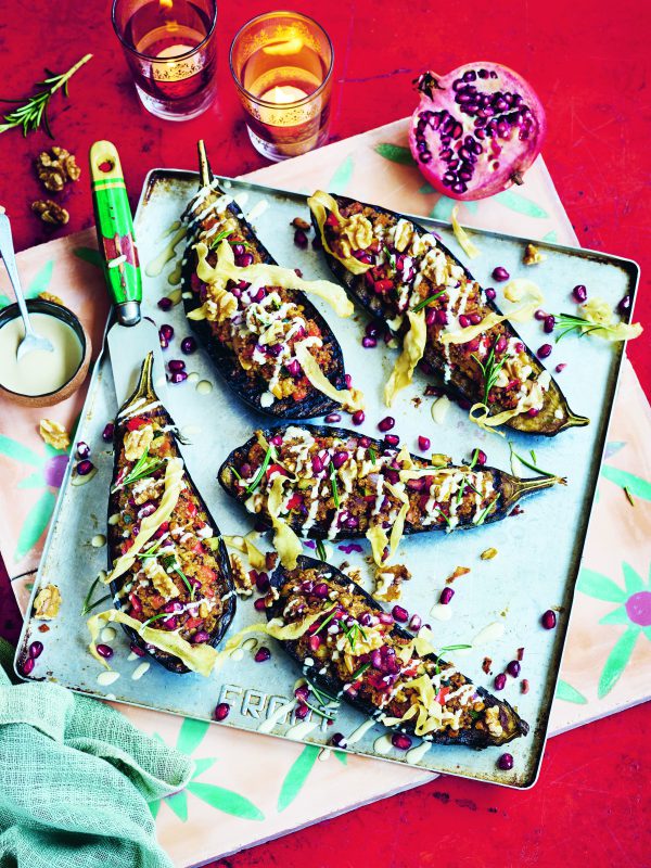 Stuffed Aubergines_© Simon Smith