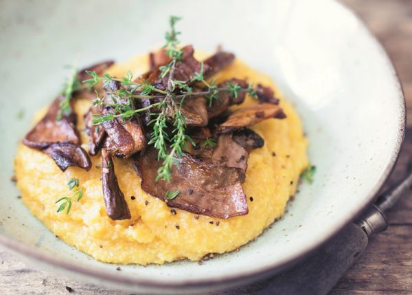 polenta-steinpilze-min Veganes Rezept für Steinpilz-Polenta